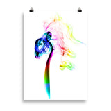 Poster Cheval Abstrait