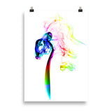 Poster Cheval Abstrait