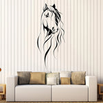 stickers mural cheval grande taille