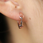 Boucles d'oreilles Mors de Cheval en Argent