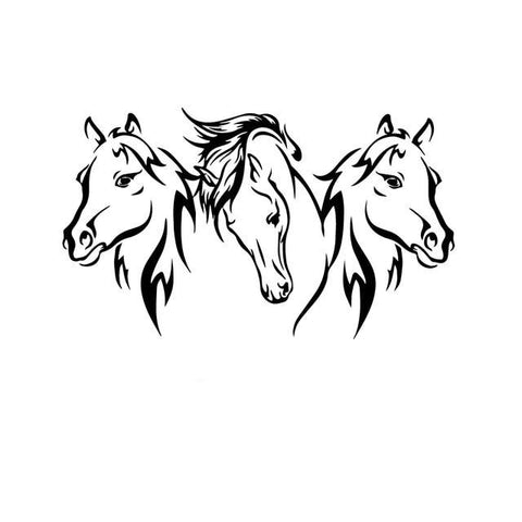 Stickers Chevaux <br> Harde