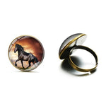 Bague Cheval Frison