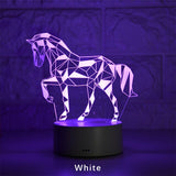 Lampe 3d cheval