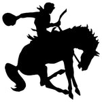 Stickers Cheval <br> équitation Western