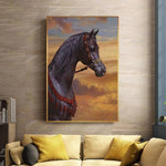 tableau cheval arabe